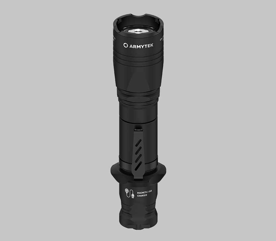 Тактический фонарь Armytek Dobermann Pro Magnet USB (теплый свет)