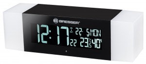 Радио с будильником и термометром Bresser (Брессер) MyTime Sunrise Bluetooth, черное