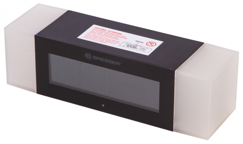 Радио с будильником и термометром Bresser (Брессер) MyTime Sunrise Bluetooth, черное
