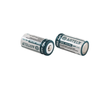 Аккумулятор ARTELV RCR123/16340 (Li-ion, 3.7v, 750mAh)