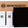 Метеостанция Bresser (Брессер) ClimaTemp Hygro Quadro с тремя датчиками, черная