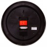 Часы настенные Bresser (Брессер) MyTime io NX Thermo/Hygro, 30 см, красные