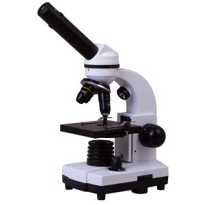 Микроскоп Bresser Junior Biolux SEL 40–1600x, белый, в кейсе. Вид 1
