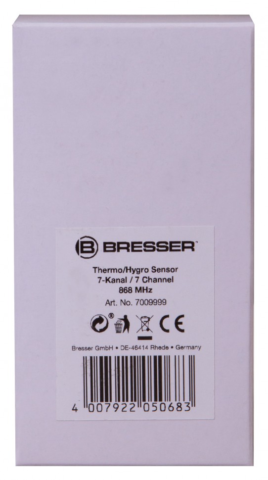 Датчик внешний Bresser (Брессер) для метеостанций, 868 МГц, семиканальный