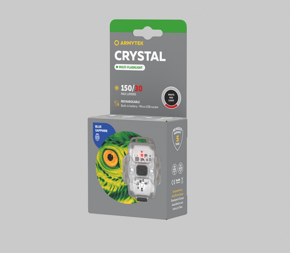 Мультифонарь Armytek Crystal (Grey Onyx)