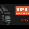 Вспышка накамерная Godox Ving V850III Видео