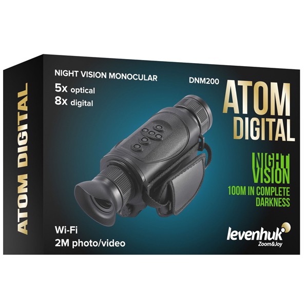 Цифровой монокуляр ночного видения Levenhuk Atom Digital DNM200