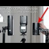 Вспышка аккумуляторная Godox Witstro AD100Pro с поддержкой TTL Видео