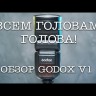 Вспышка накамерная Godox Ving V1O TTL с круглой головкой для Olympus/Panasonic Видео