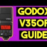 Вспышка накамерная Godox Ving V350F TTL аккумуляторная для Fujifilm Видео