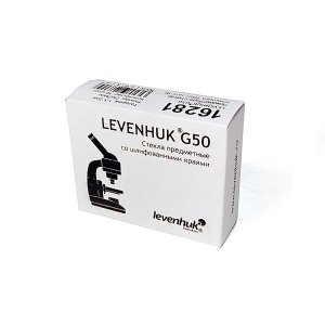 Стекло предметное Levenhuk G50 (50 шт.). Вид 1