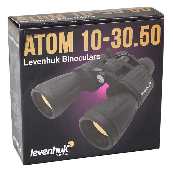 Бинокль Levenhuk Atom 10-30x50