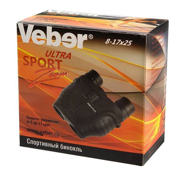 Бинокль Veber Ultra Sport 8-17x25