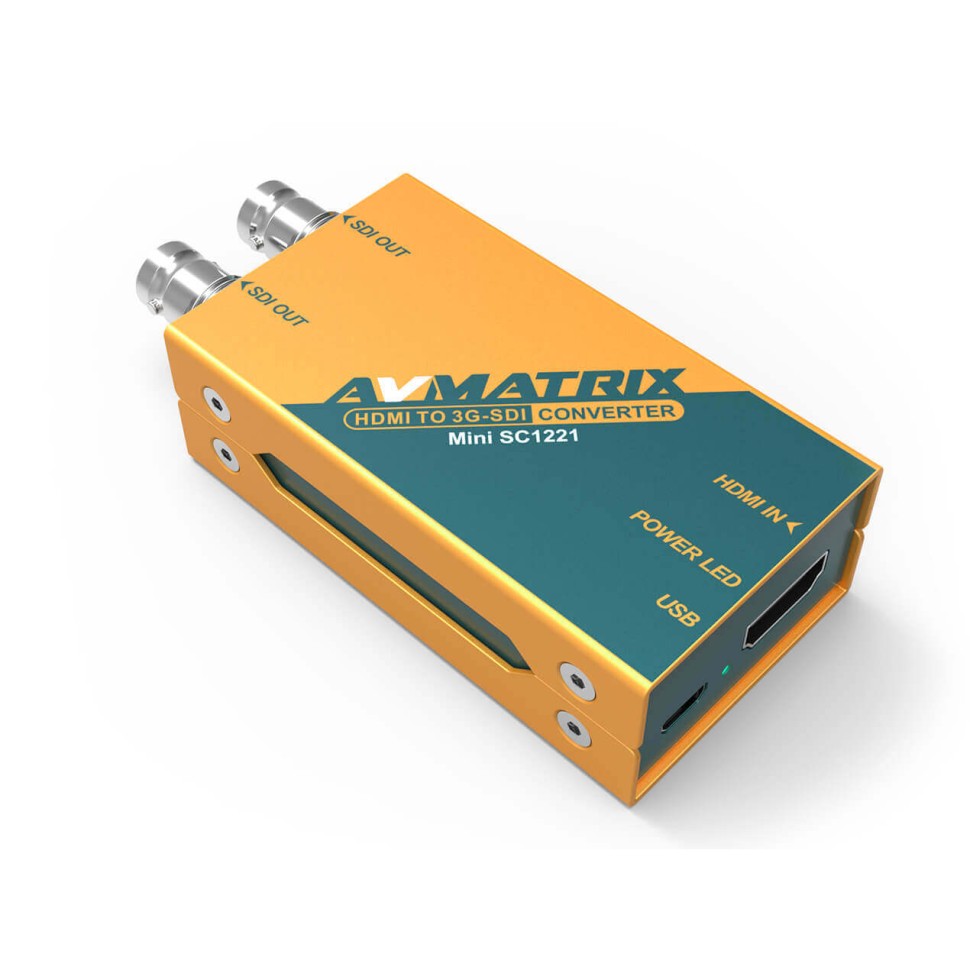 Конвертер AVMATRIX Mini SC1221 преобразования HDMI в 3G-SDI