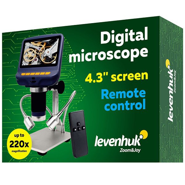 Микроскоп с дистанционным управлением Levenhuk DTX RC1