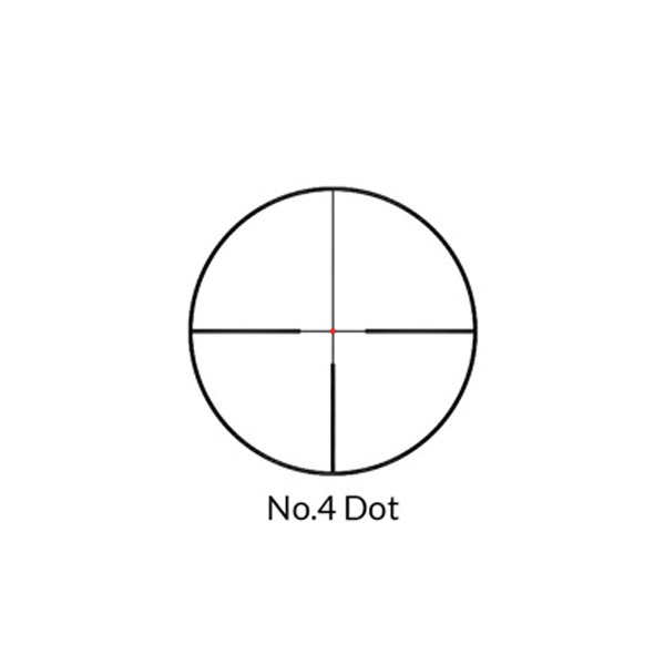 Оптический прицел Nikko Stirling DIAMOND 3-12х42, сетка No 4 dot, подсветка точки
