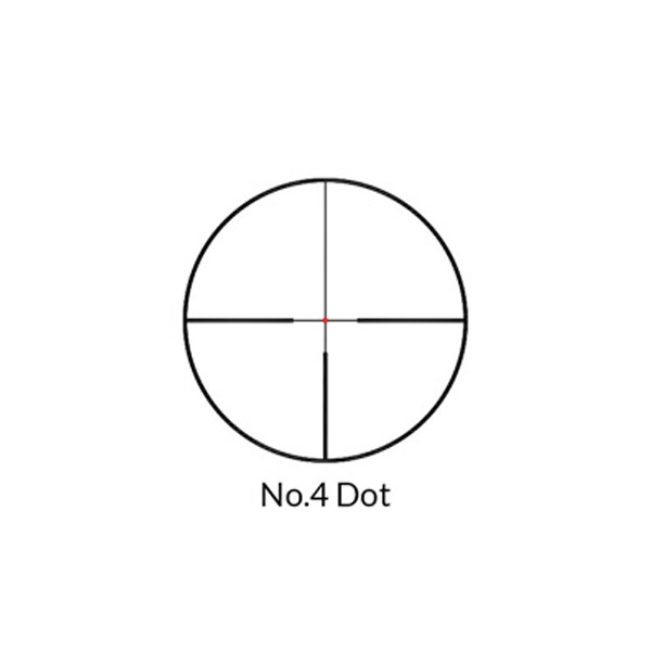 Оптический прицел Nikko Stirling DIAMOND 3-9х42, сетка No 4 dot, подсветка точки