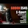 Осветитель светодиодный Godox ES45 Kit с креплением для стола Видео