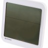 Часы настенные Bresser (Брессер) MyTime Meteotime LCD, белые