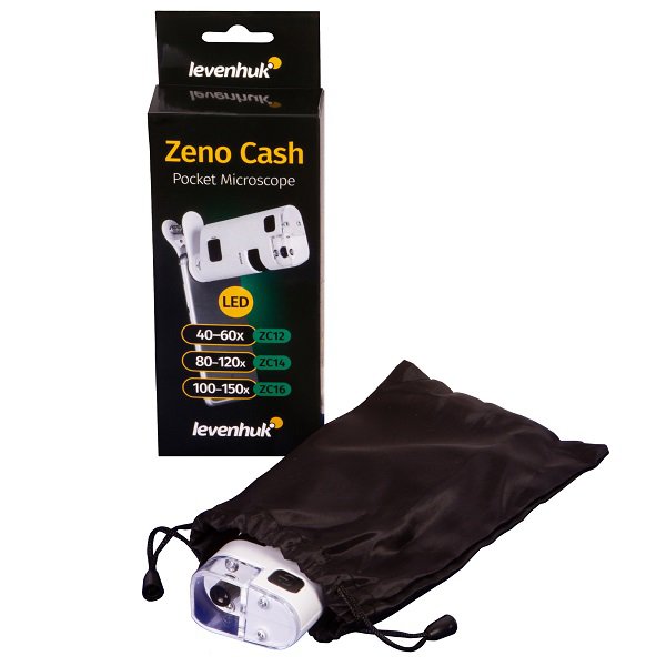 Микроскоп карманный для проверки денег Levenhuk Zeno Cash ZC12